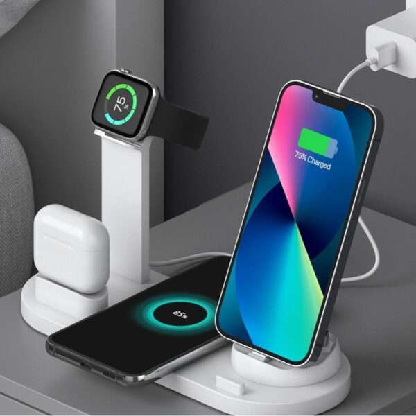 5 in 1 wireless charger station