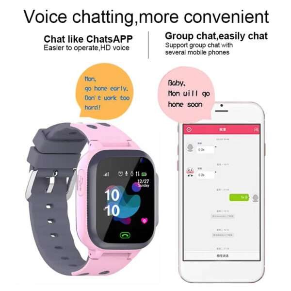 Kids Smart Watch -GPS Tracker,SOS Call - Image 7